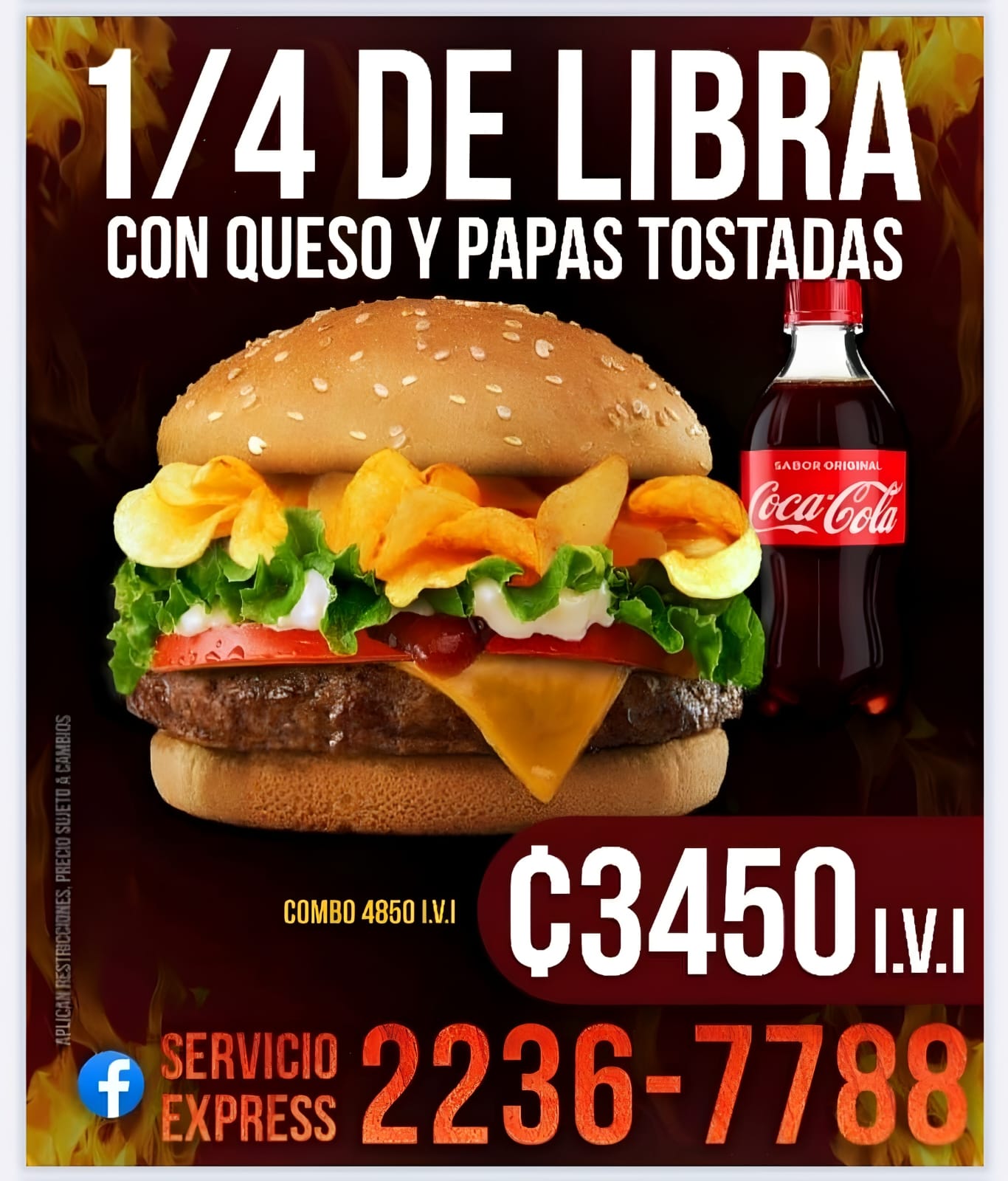HAM 1/4 QUESO TOCINETA