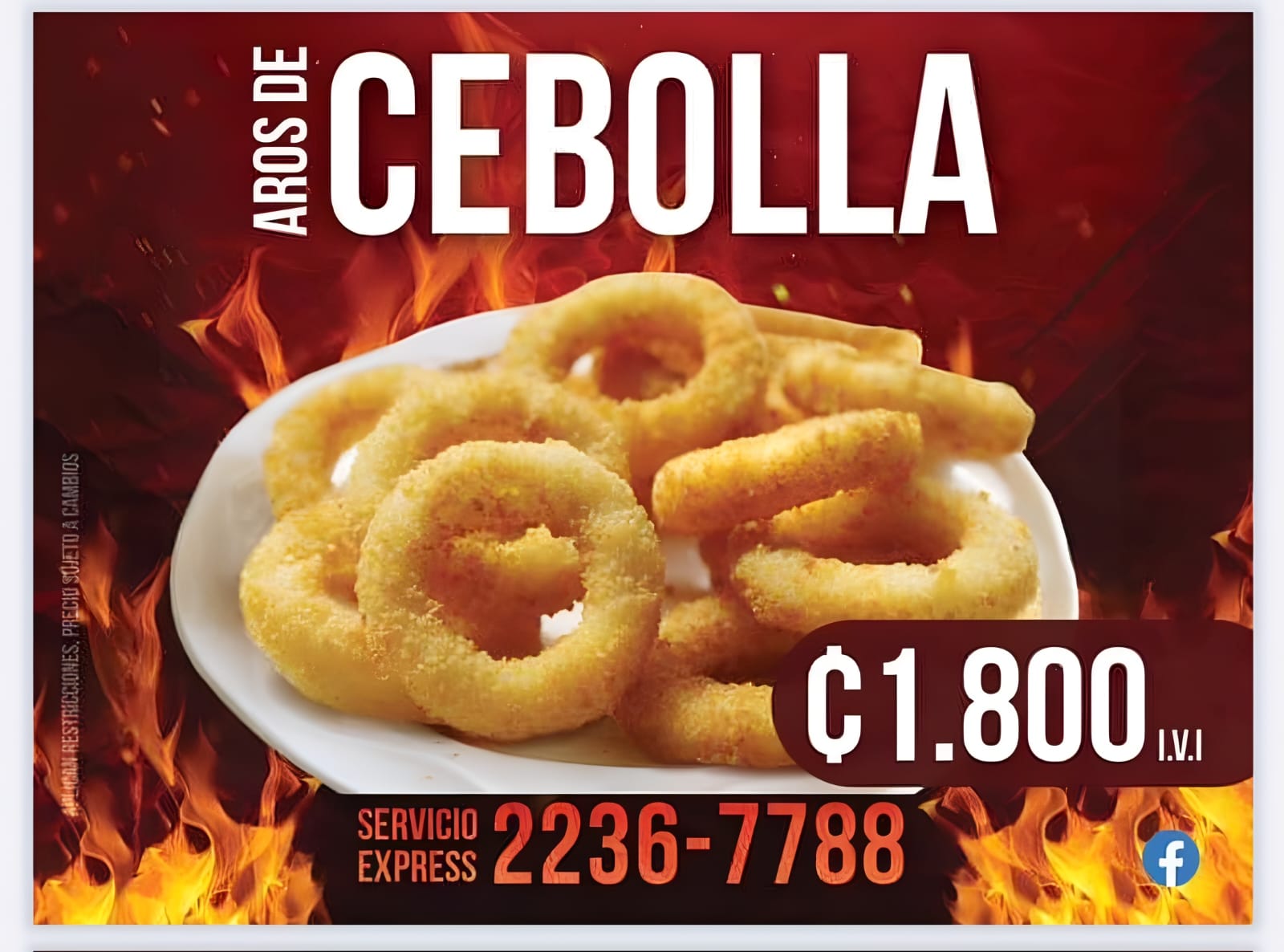 AROS DE CEBOLLA 10 UND